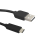 Kabel USB Qoltec Kabel USB 2.0 - USB-C 0,25m